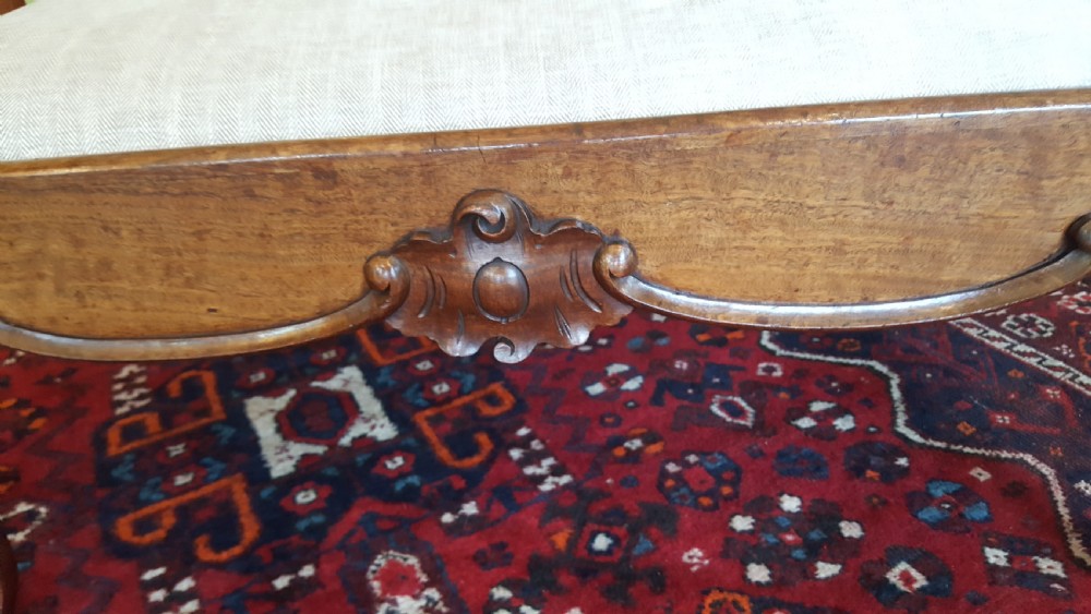 Victorian Mahogany Stool View VI