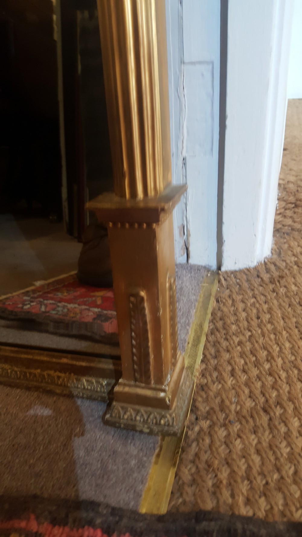 Regency Period Giltwood Pier Mirror  View V
