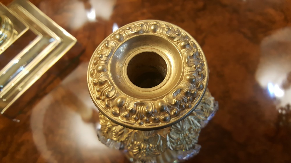 Pair of Regency Bronze Lustres View IV