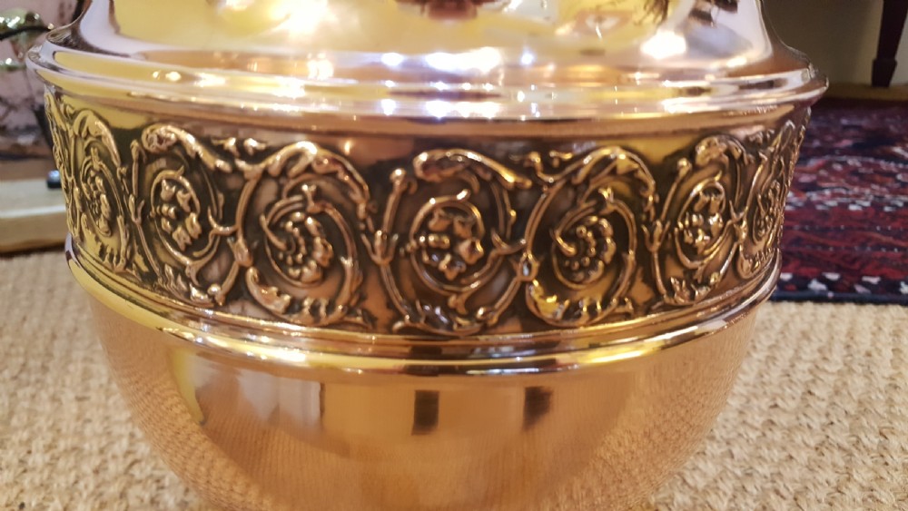 Victorian Copper Planter View III