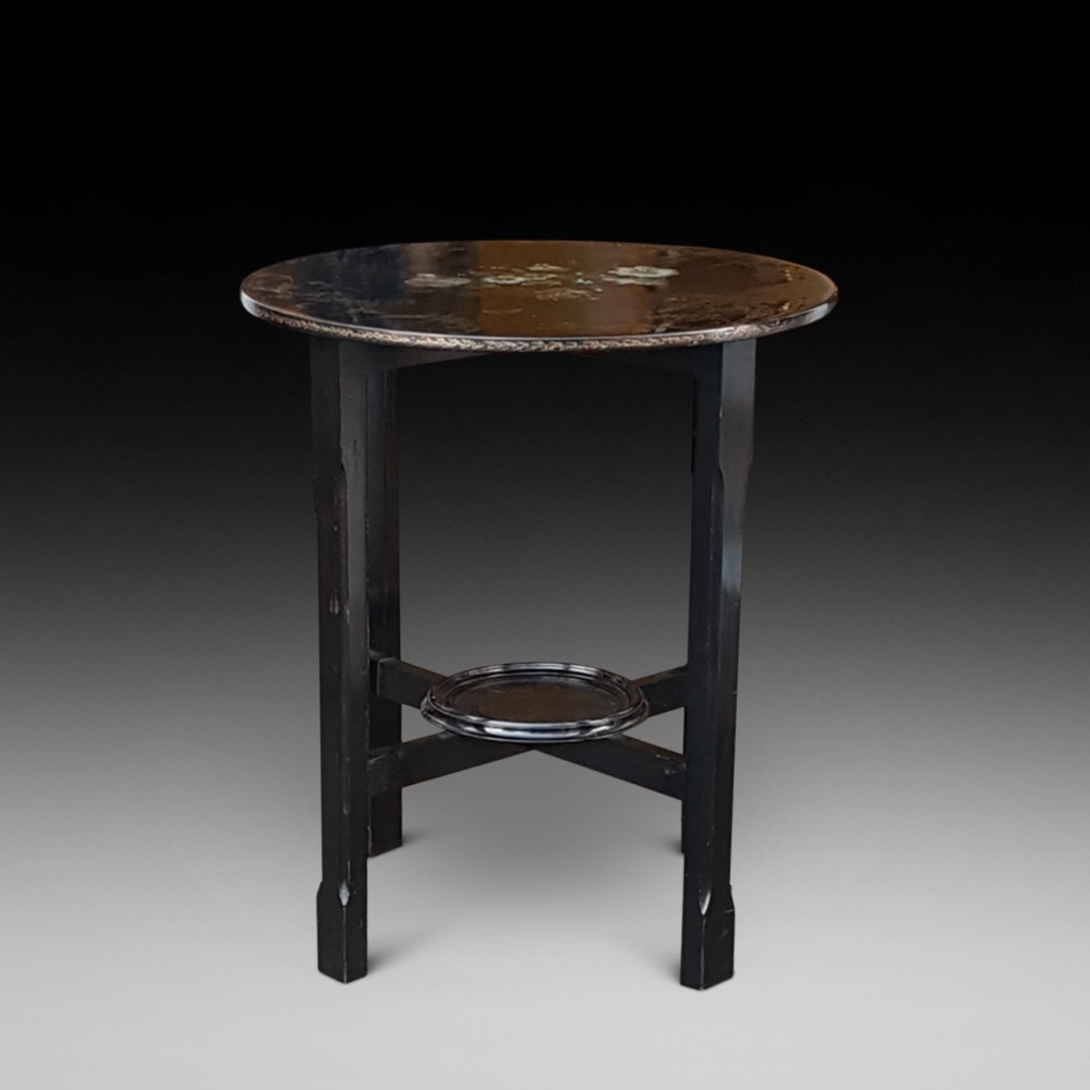  Victorian lacquered side table