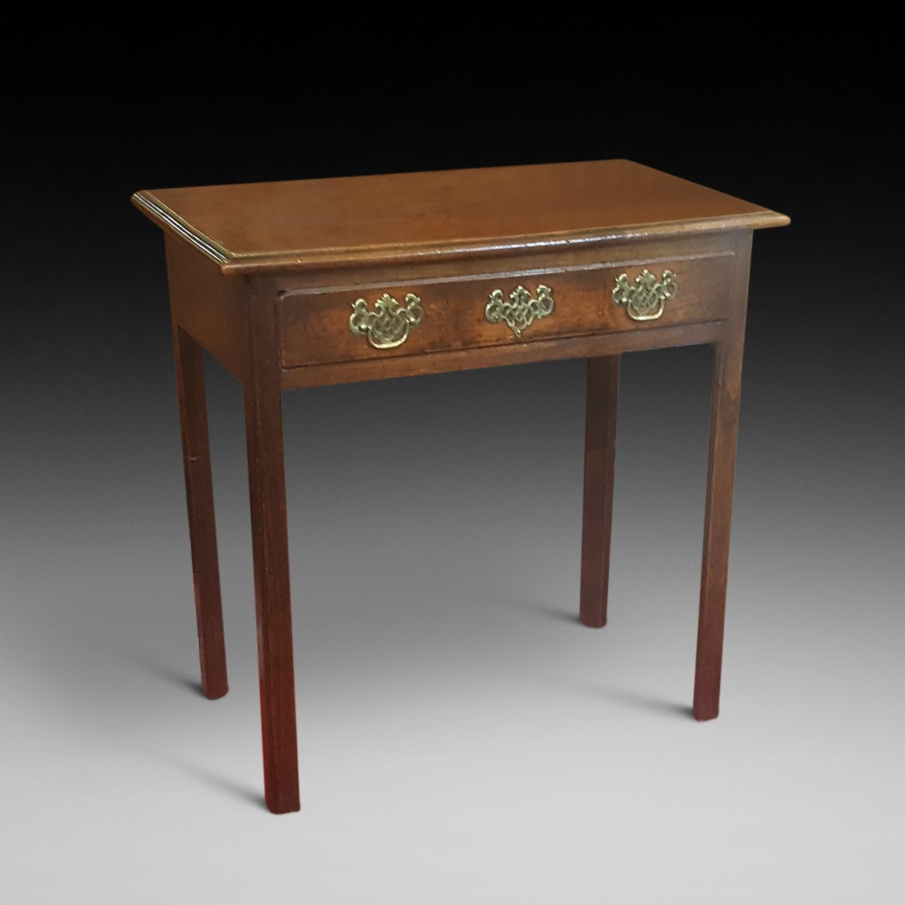 18thC Country Oak Lowboy