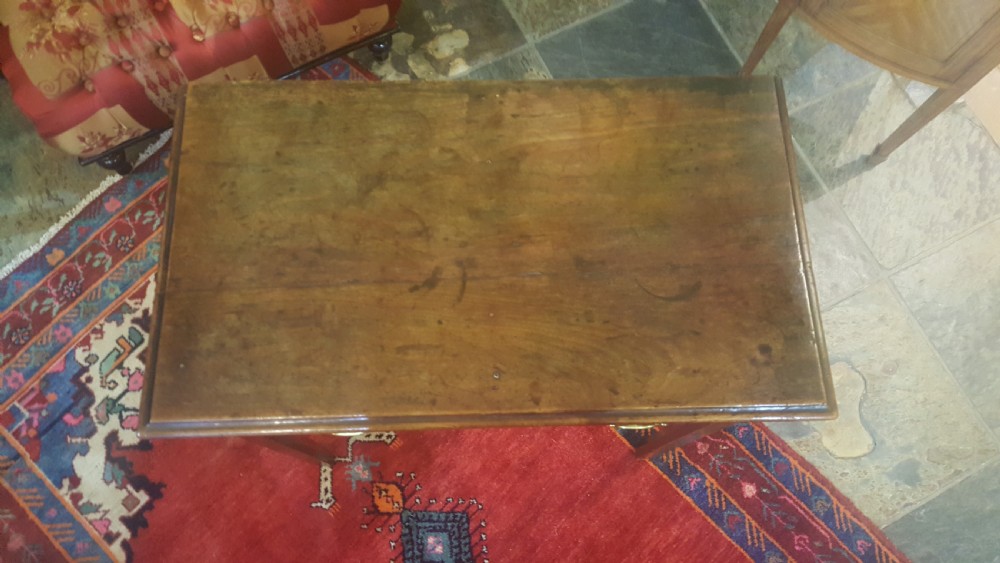 18thC Country Oak Lowboy View II