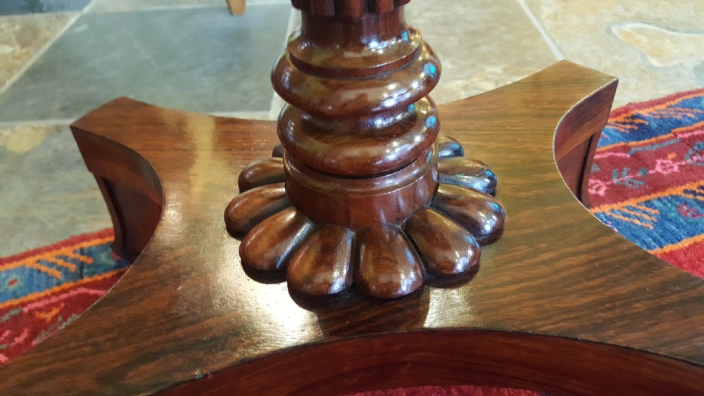 Late Regency Rosewood Teapoy View XI