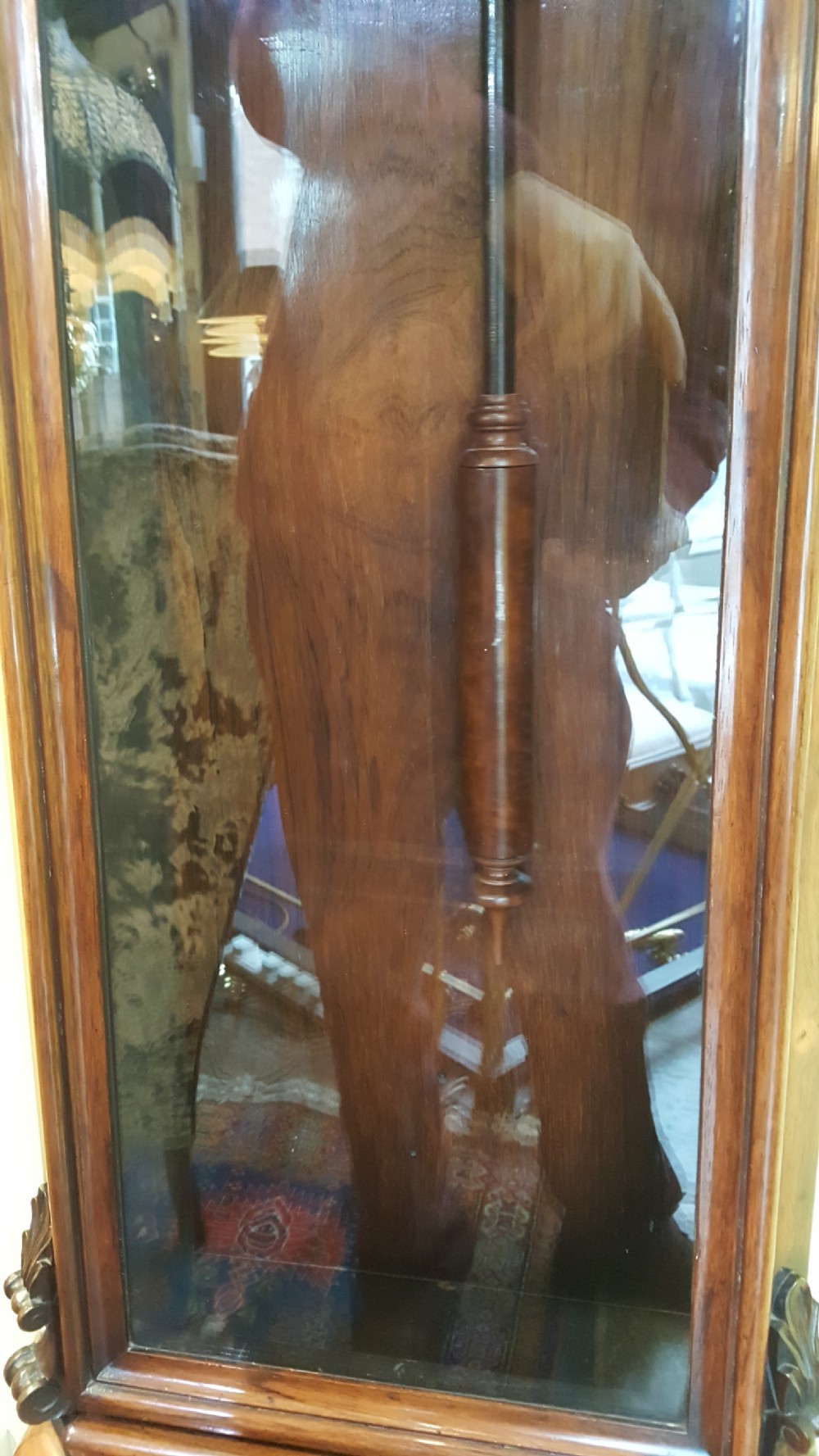 Late Regency Rosewood Longcase Clock by D.Duff of Paisley  View VI