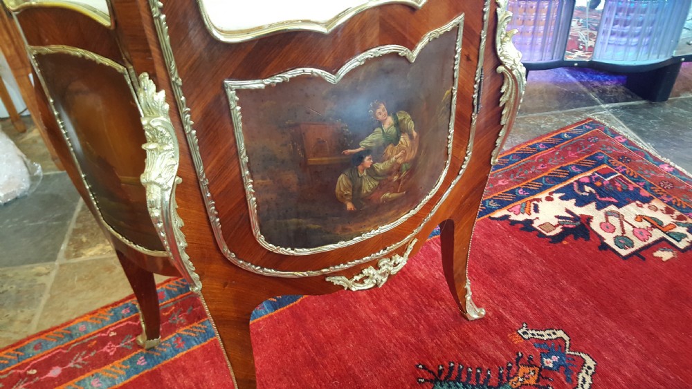 Late 19thC Vernis Martin Vitrine View V