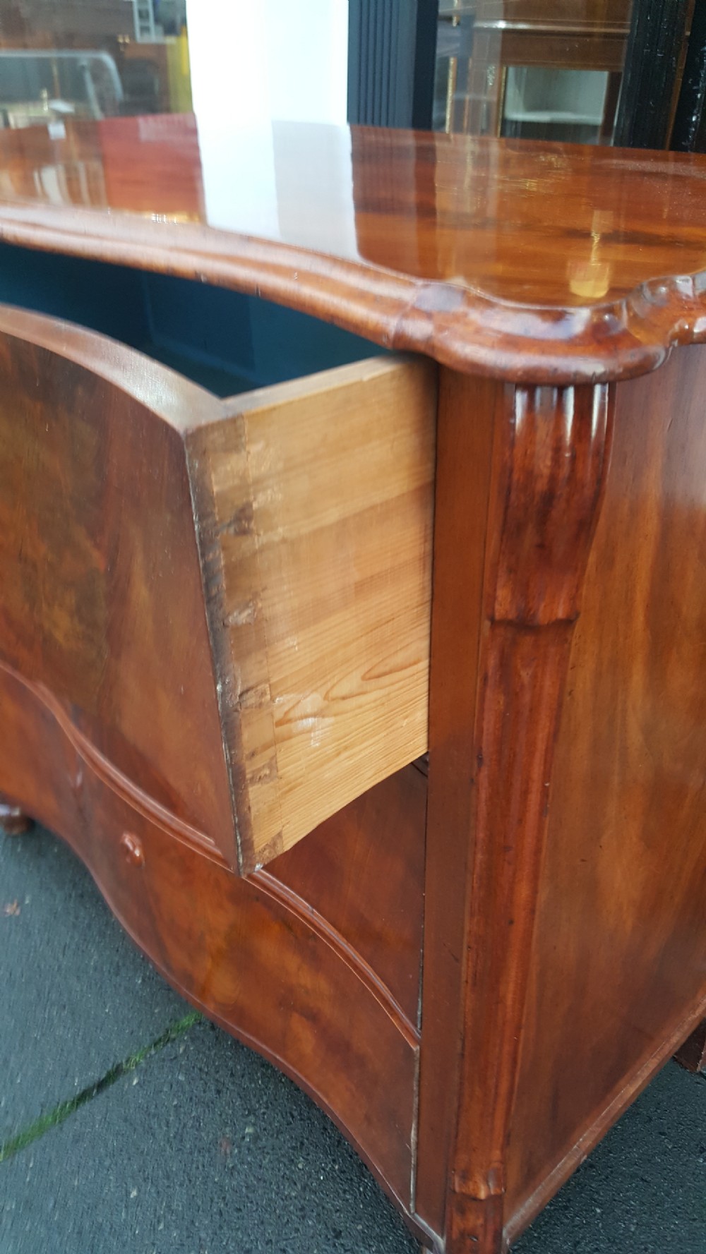 Late 19thC Biedermeier Chest of Drawers View VIII