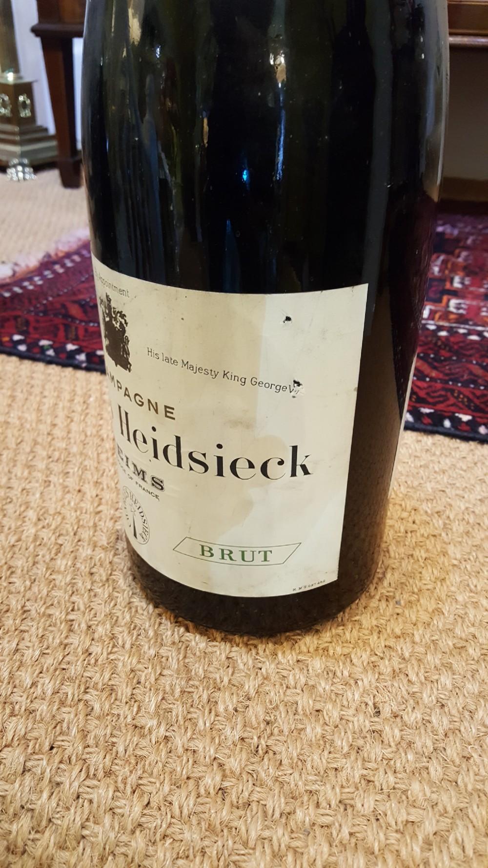 Methuselah of Charles Heidsieck Champagne NV 1936 View III