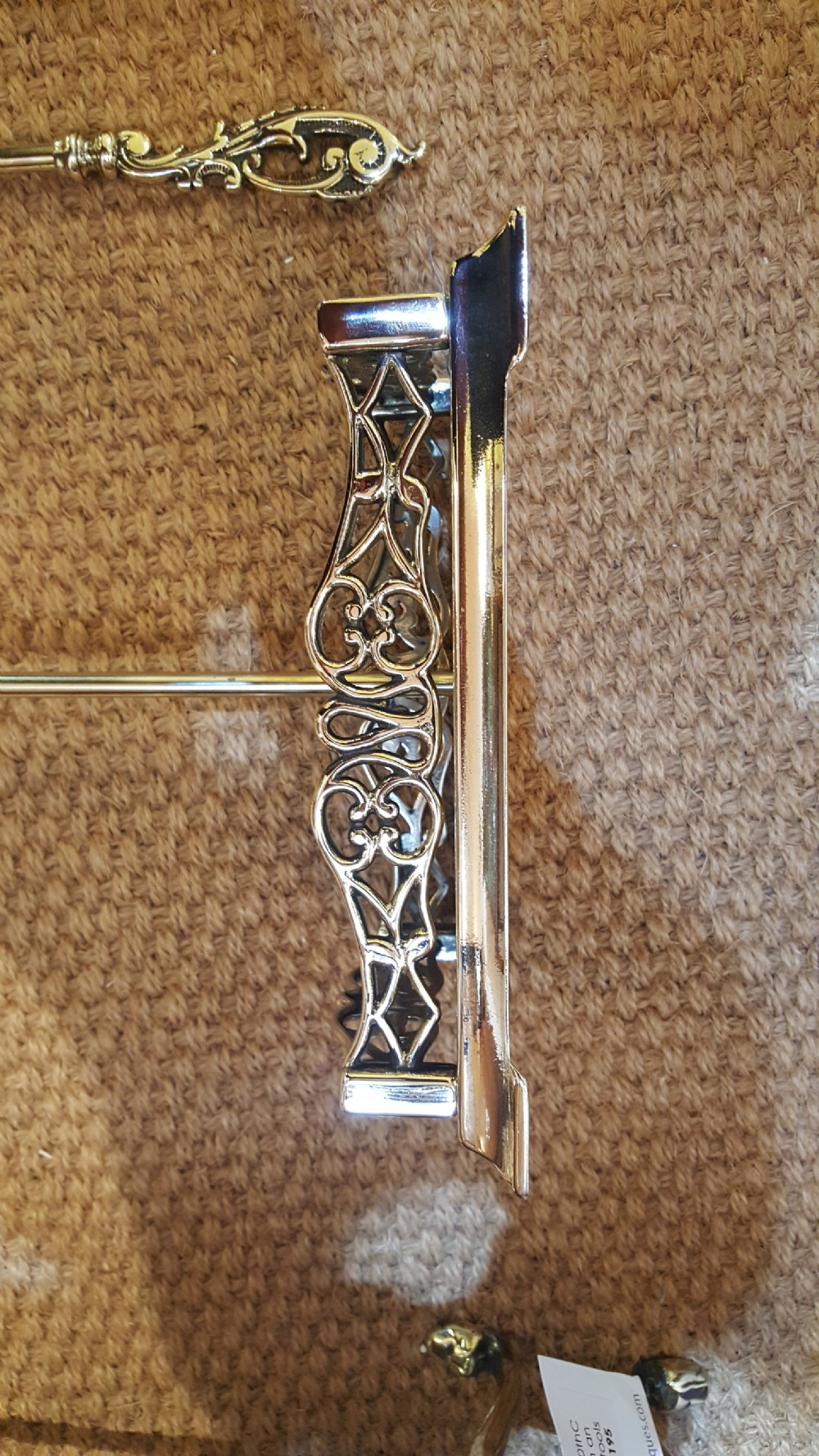 Victorian Brass Companion Fireside Set View VII