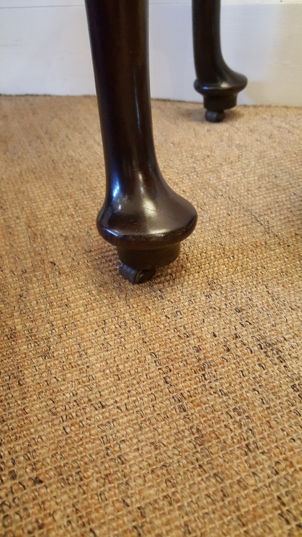 George II Mahogany Fold Over Card Table View VII