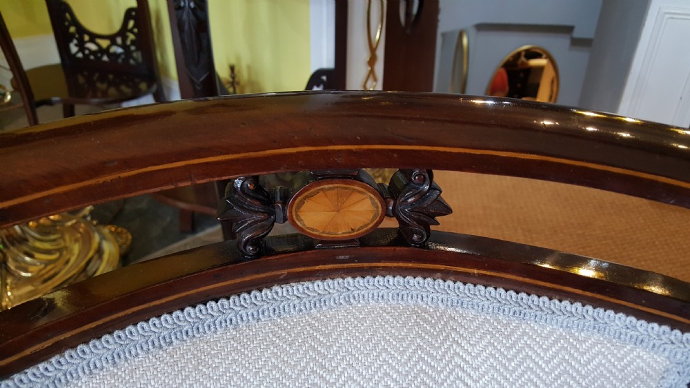 Edwardian Mahogany Childs Tub Chair View III