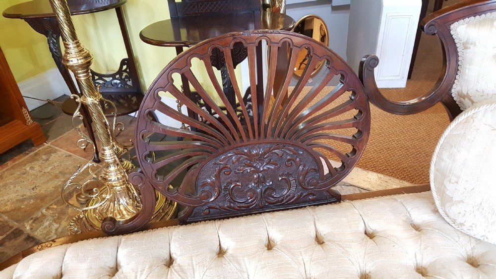 Edwardian Mahogany Chaise Lounge View III