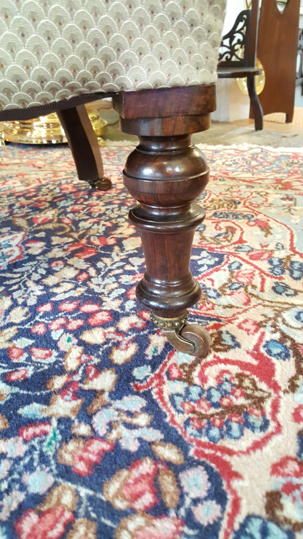 Victorian Spoonback Nursing Chair View IV