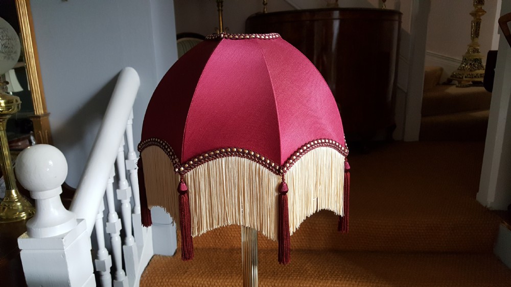 Edwardian Neoclassical Brass Table Lamp View III