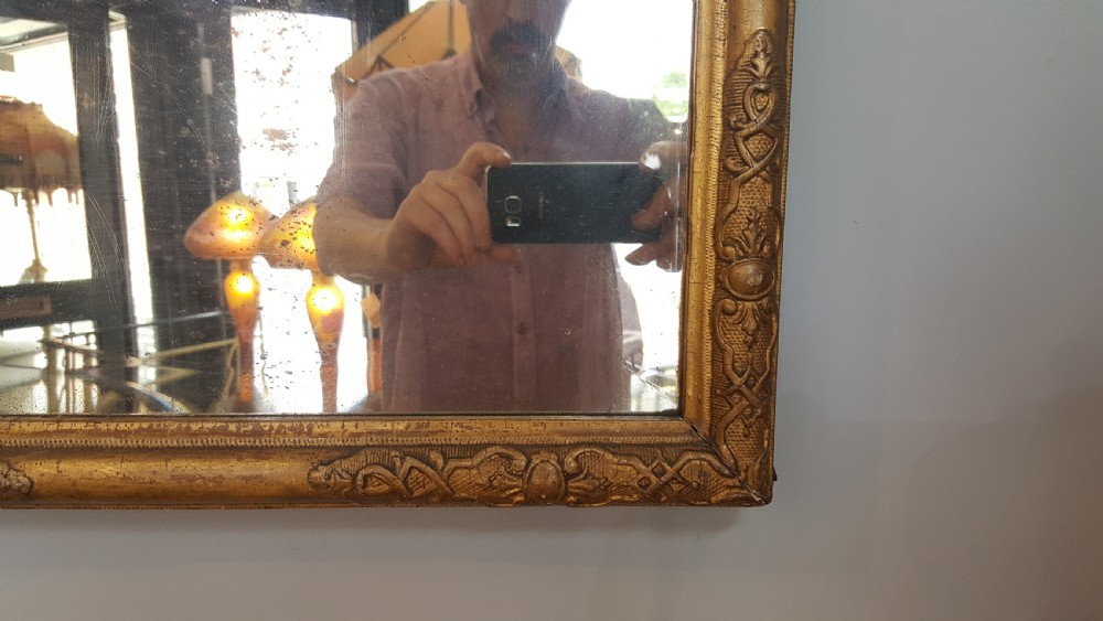 18thC Dutch Gilt Mirror View II