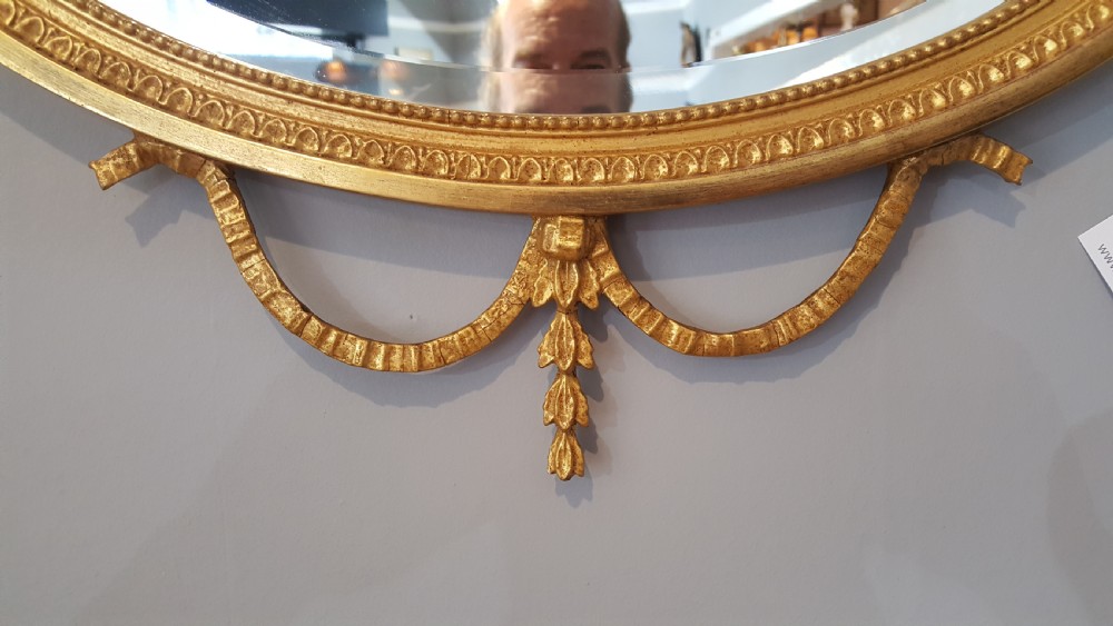 Regency gilt gesso wall mirror View IV