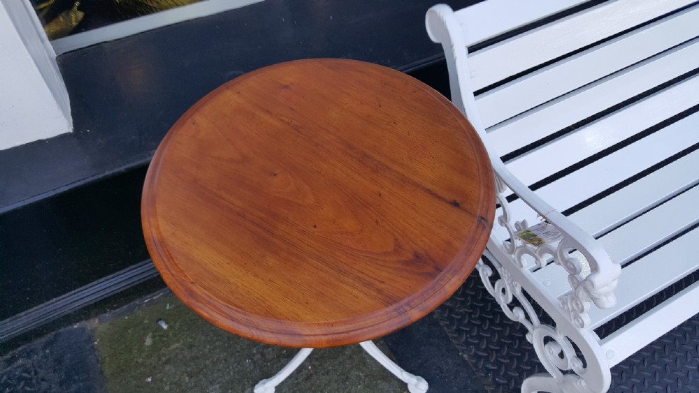 Late 19thC Cast Iron Garden Table View IV