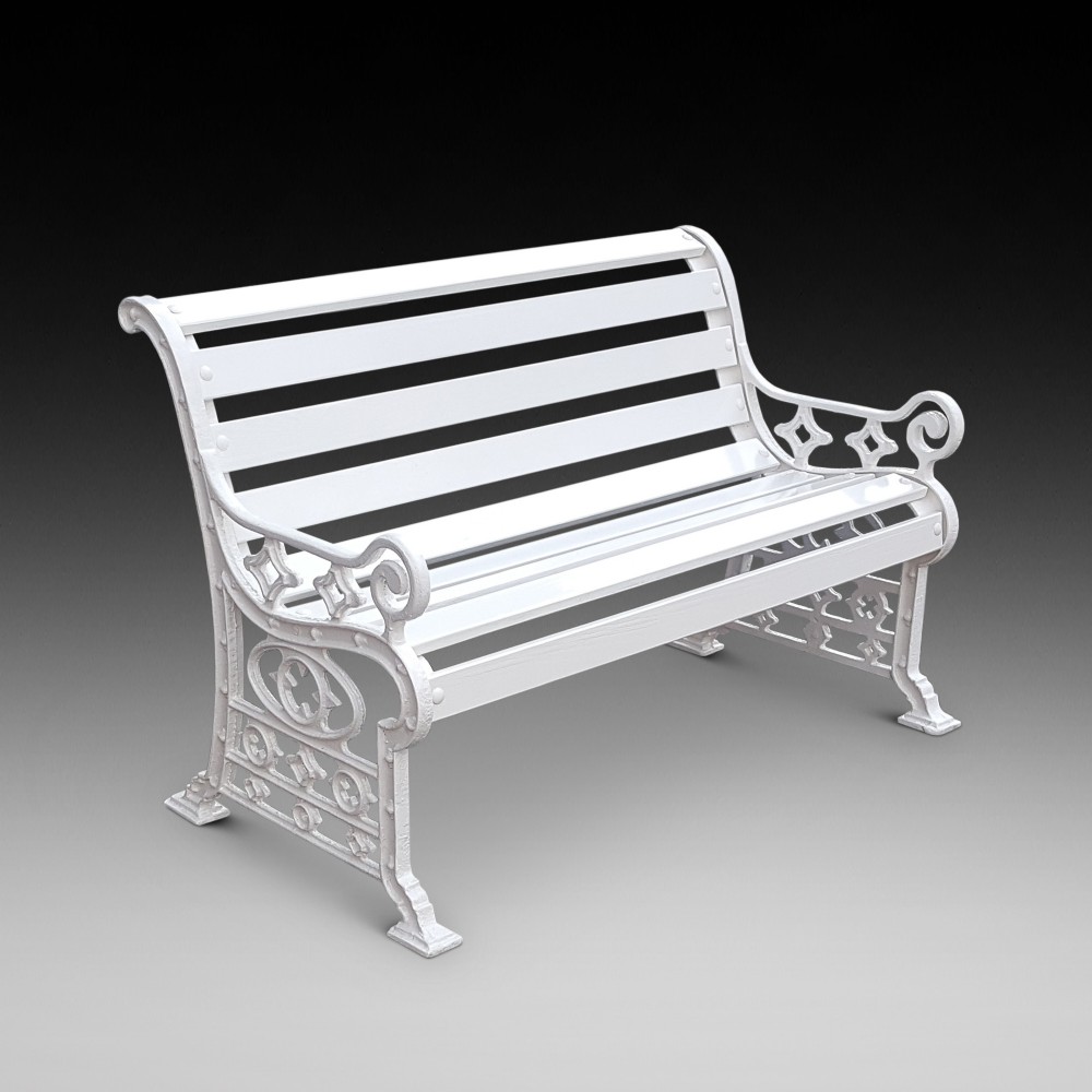 Victorian Cast Iron Bench