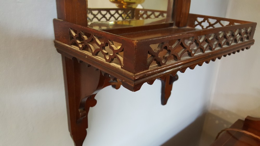 Chippendale Revival Mirrored Wall Bracket View V