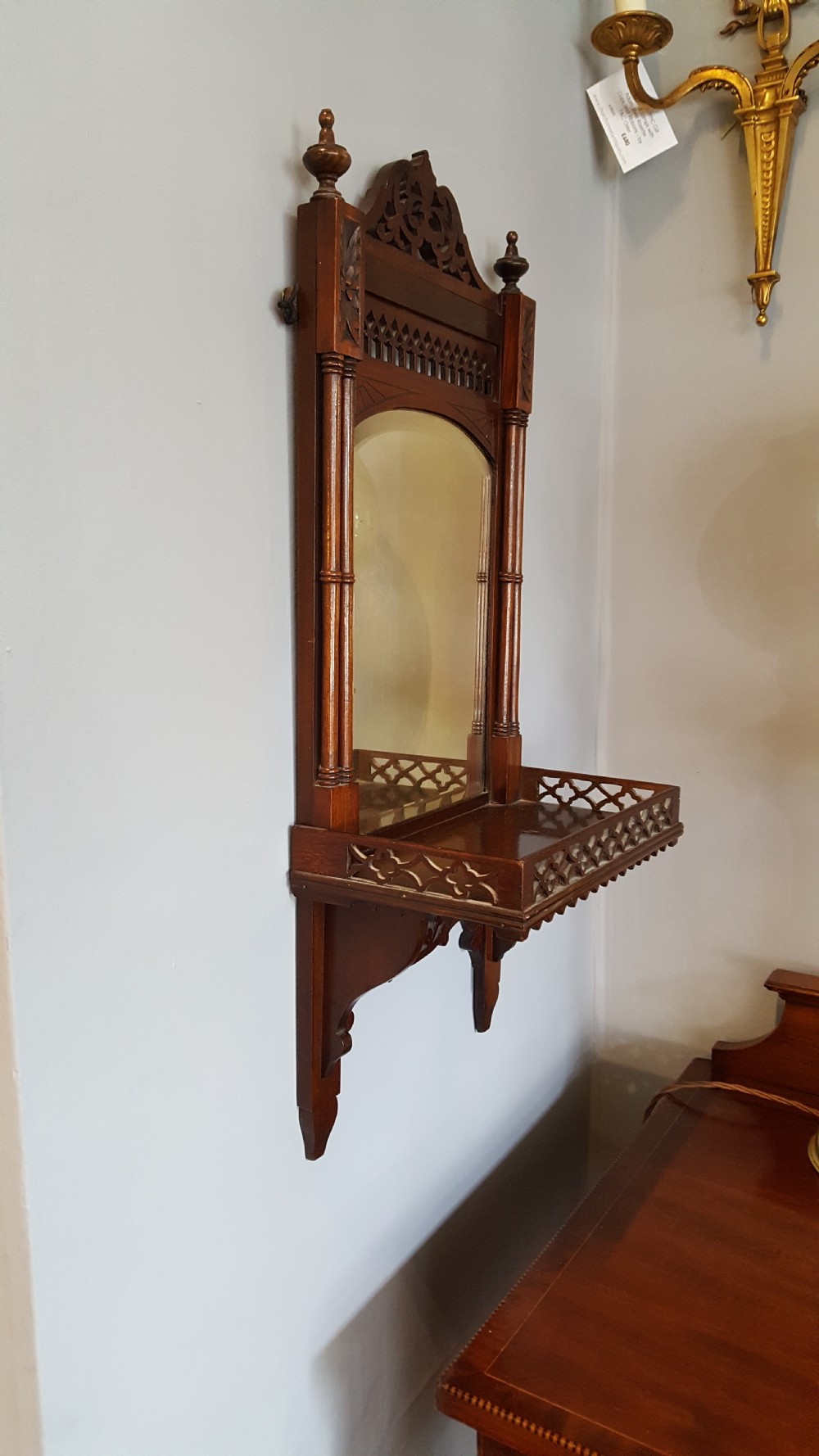Chippendale Revival Mirrored Wall Bracket View VI