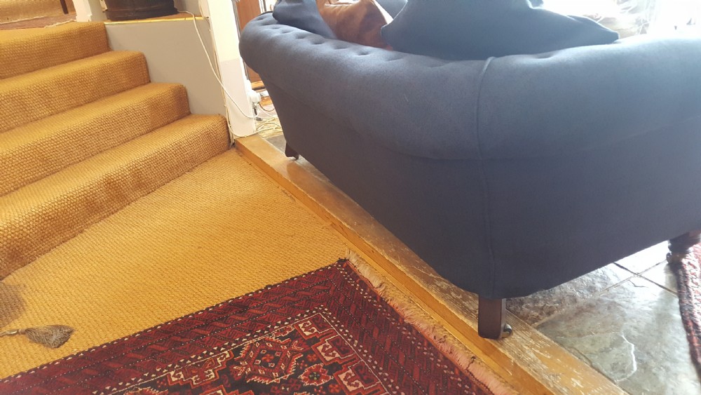 Late Victorian Mahogany Chesterfield Sofa View VI