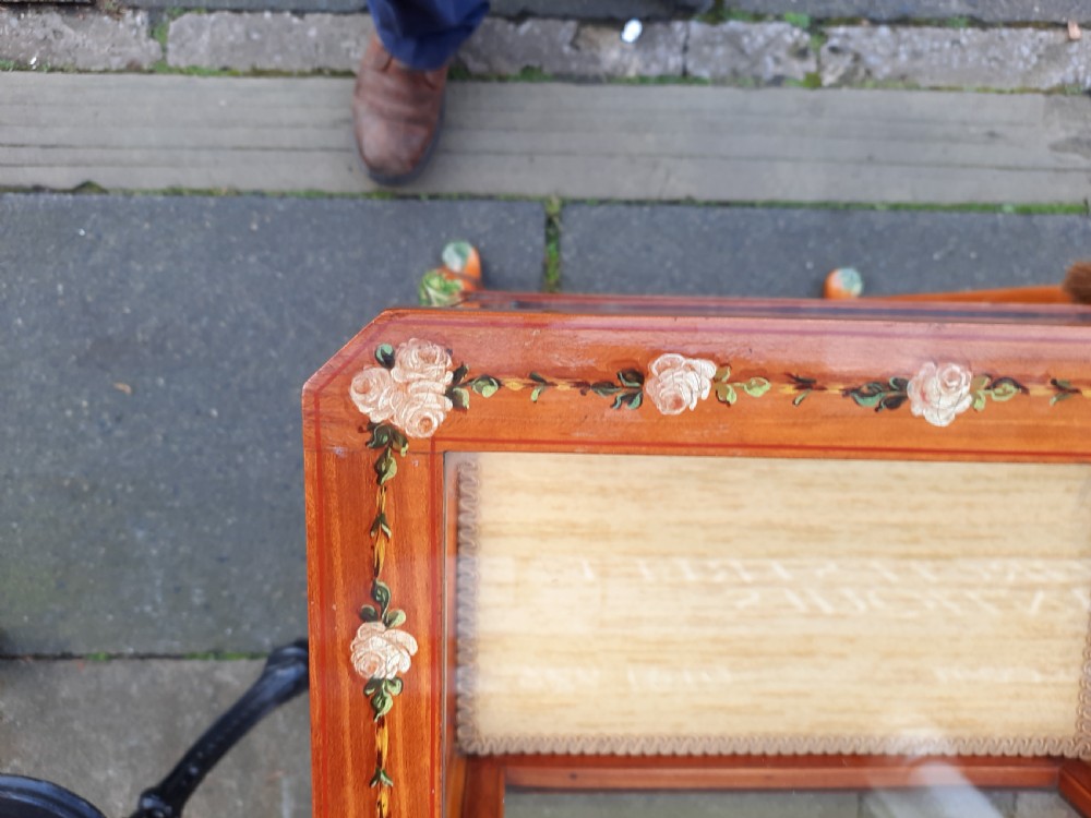 Victorian Satinwood Bijouterie Display Table View VI