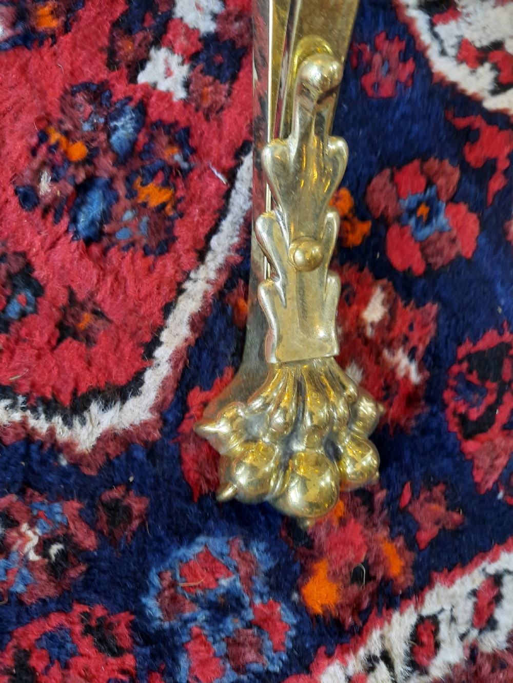 Art Nouveau Brass Extending Standard Lamp View V