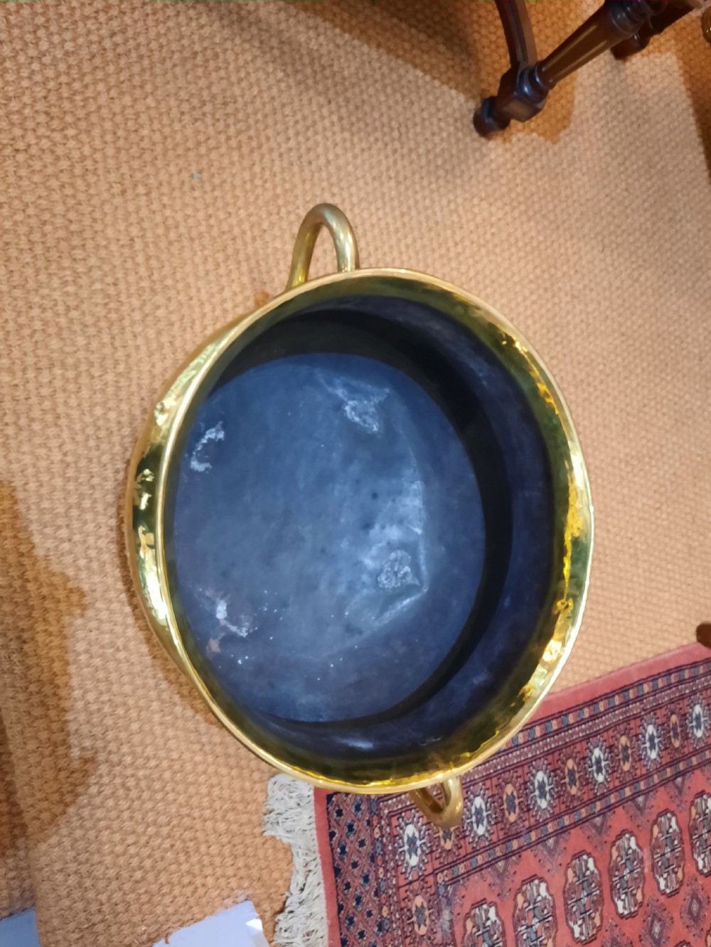 Large Brass Log Bucket View IV