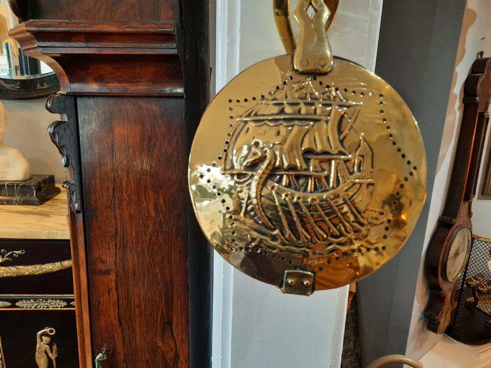 Victorian Brass Chestnut Roaste View II