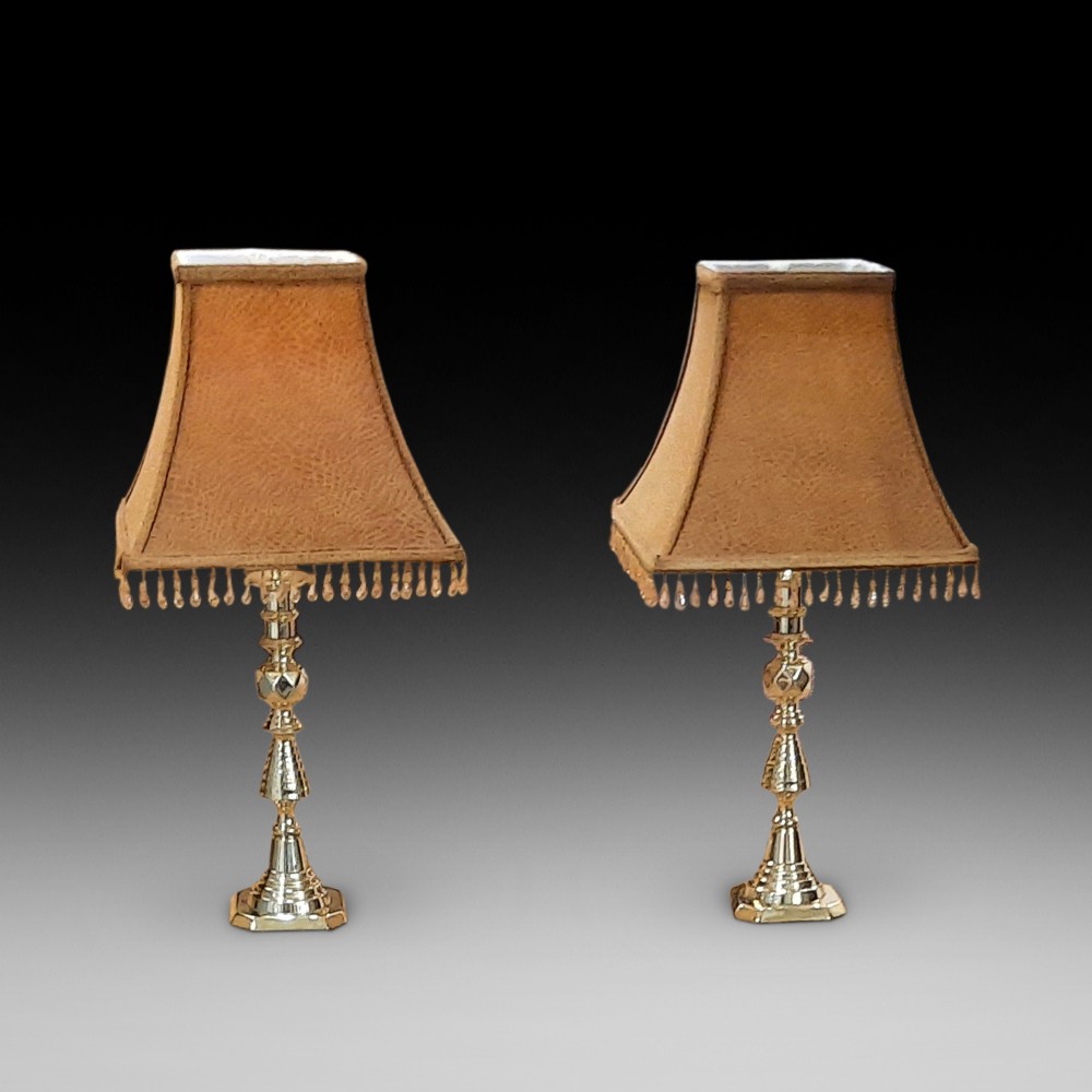 Pair of Late 19thC Candlesticks