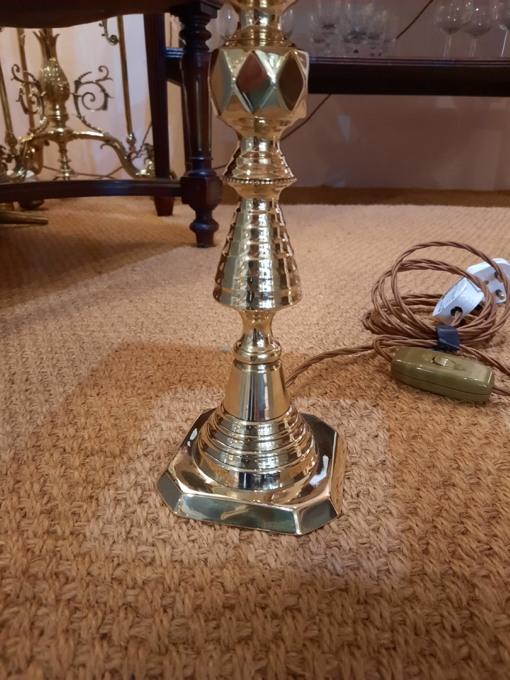 Pair of Late 19thC Candlesticks View IV