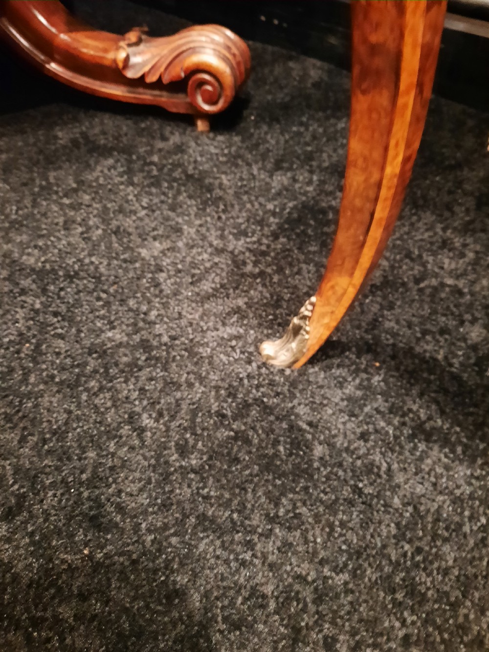 Victorian Burr Walnut Jardiniere View VI