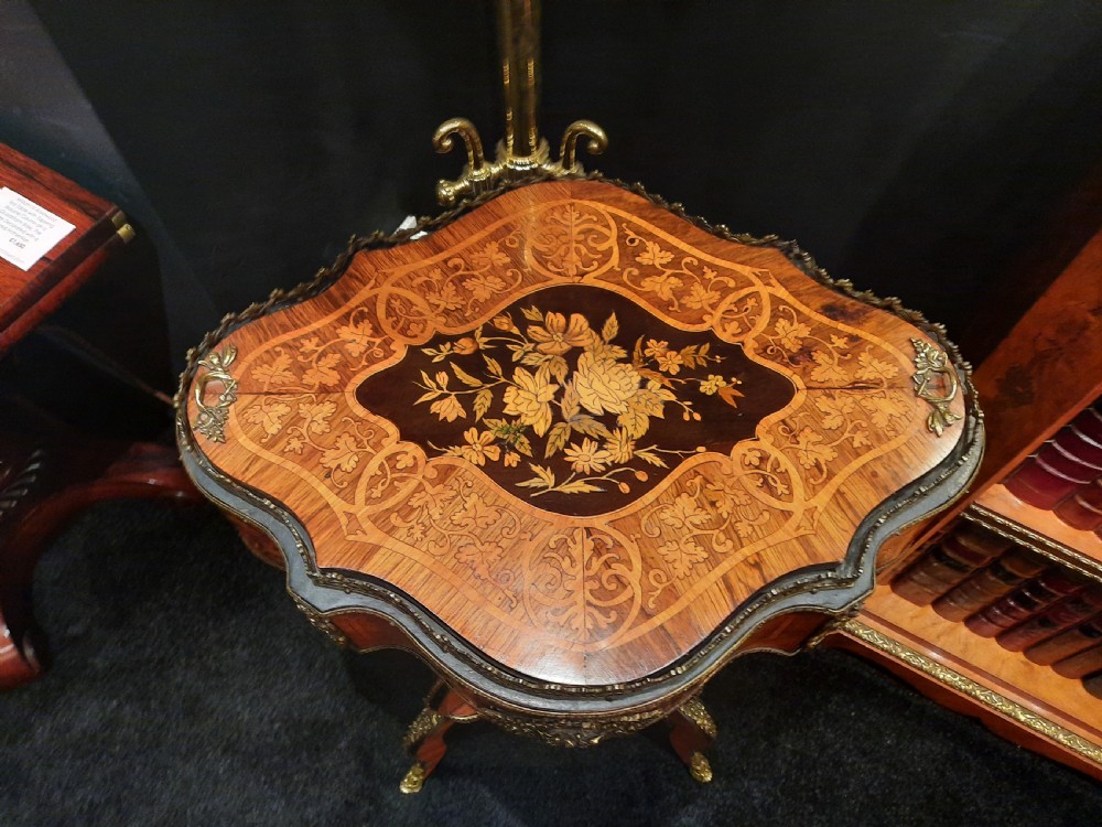 Victorian Burr Walnut Jardiniere Planter View II