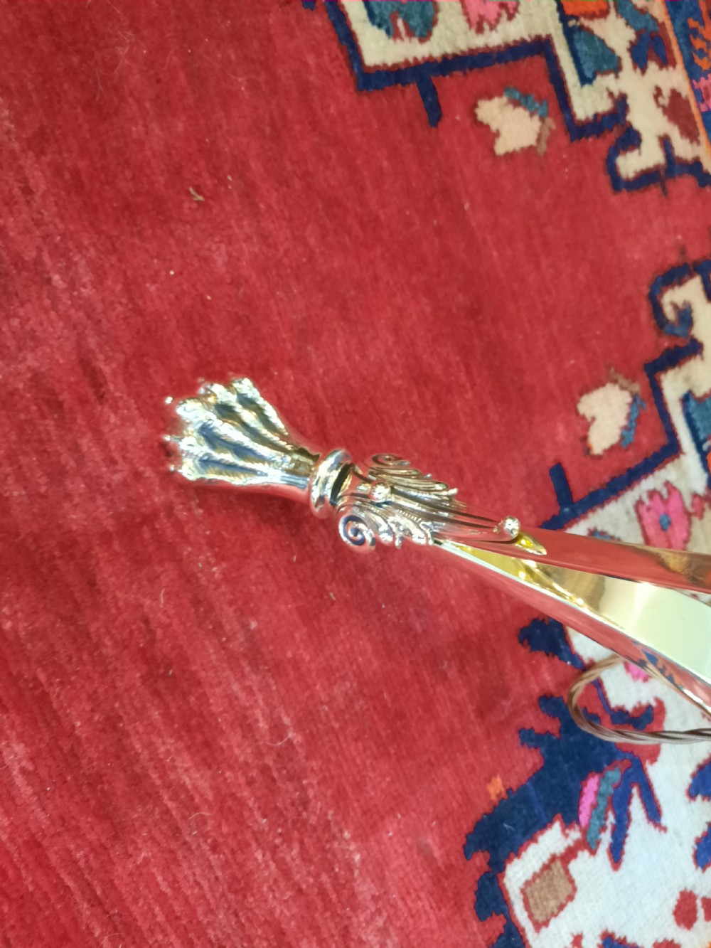 Early 20thC Brass Adjustable Standard Lamp View V