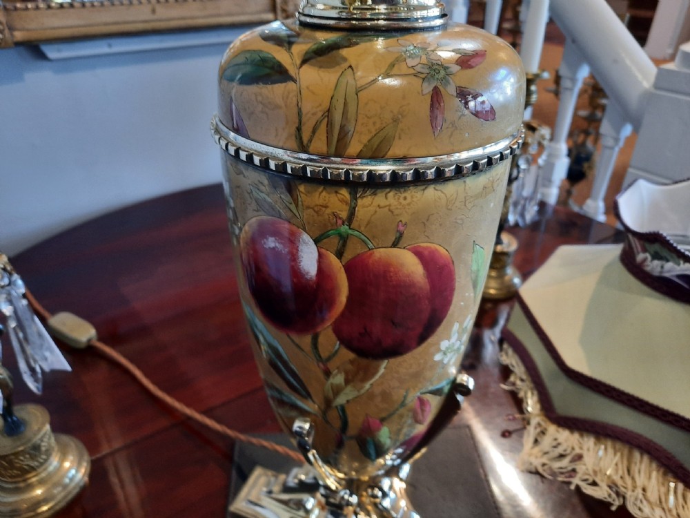 Royal Doulton Earthenware Lamp View V