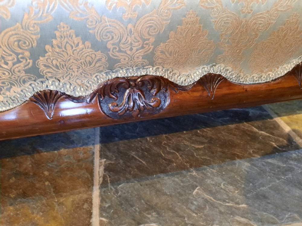 Victorian Mahogany Framed Sofa View V
