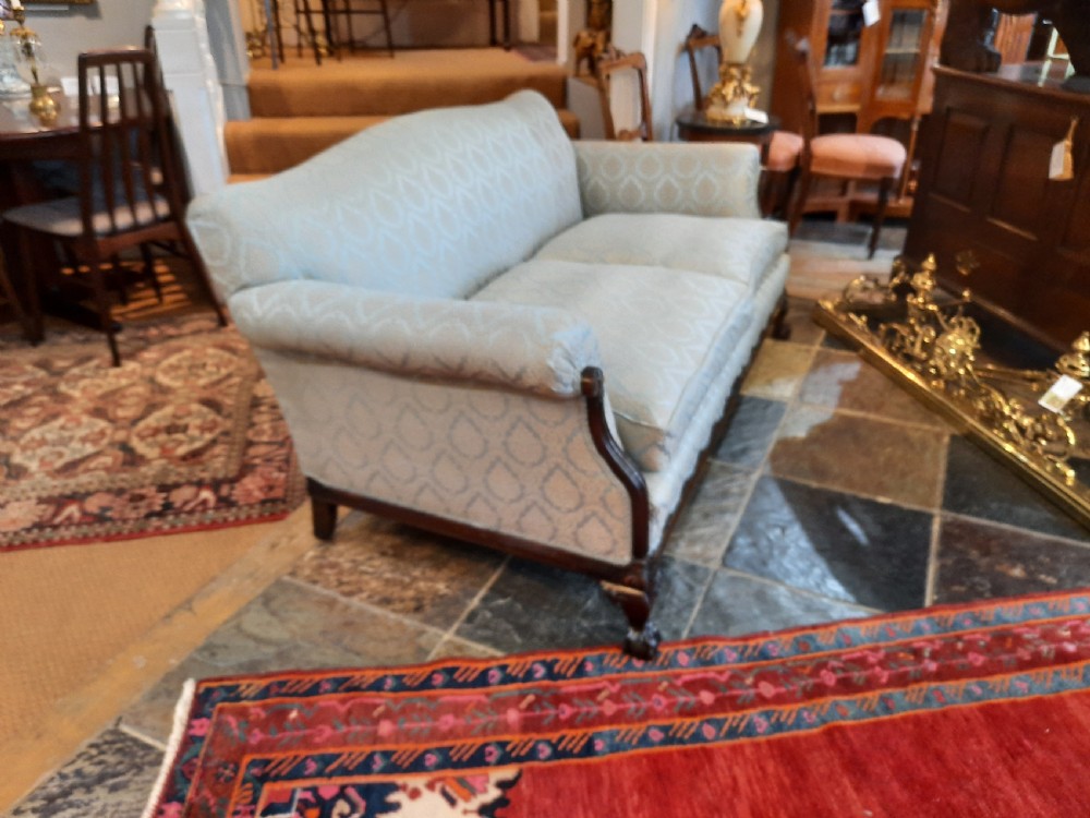 Victorian Mahogany Framed Sofa View VI