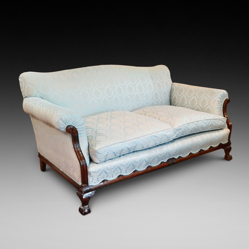 Victorian Mahogany Framed Sofa