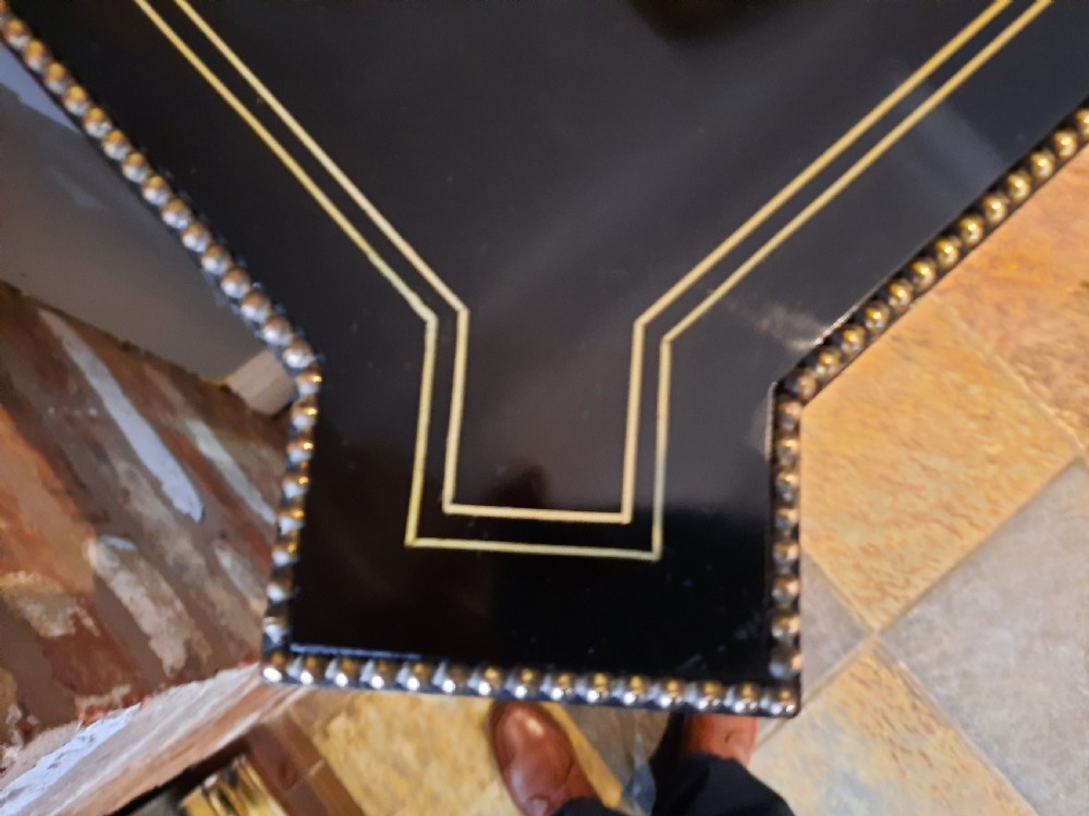 Victorian Ebonised Credenza with Jasperware Plaques View IV