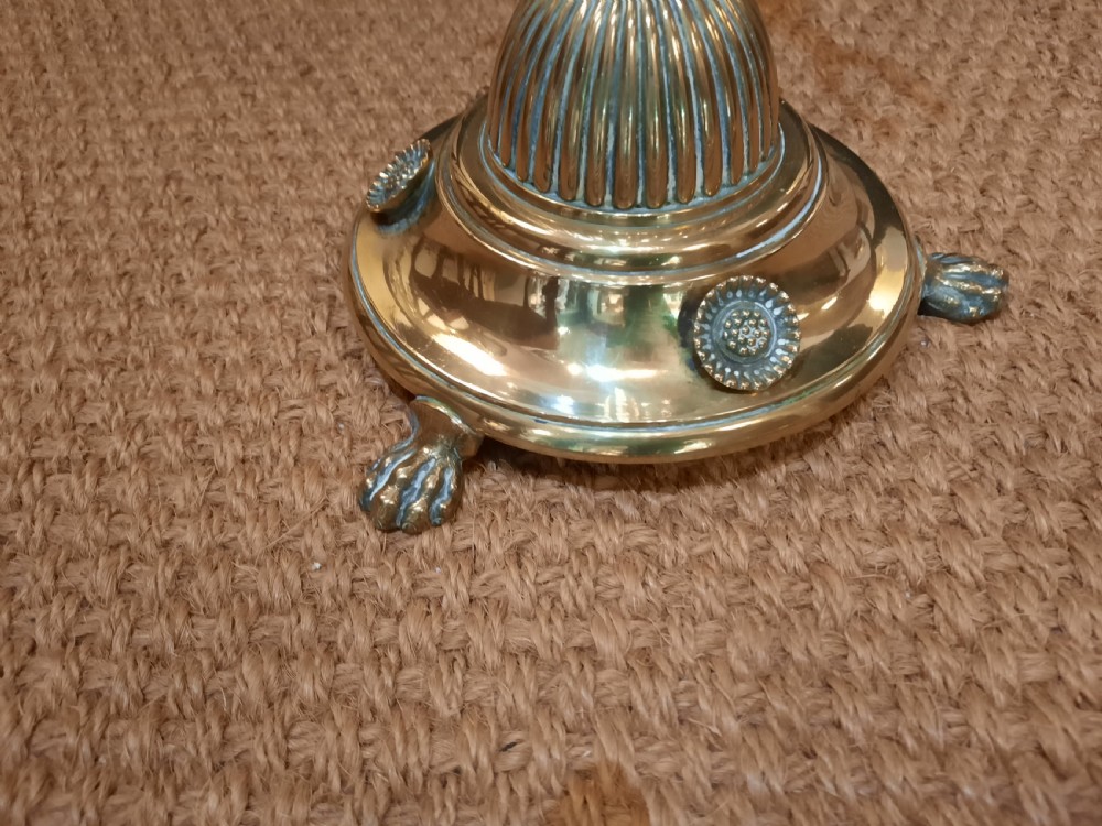 Regency brass fire companion stand View VI