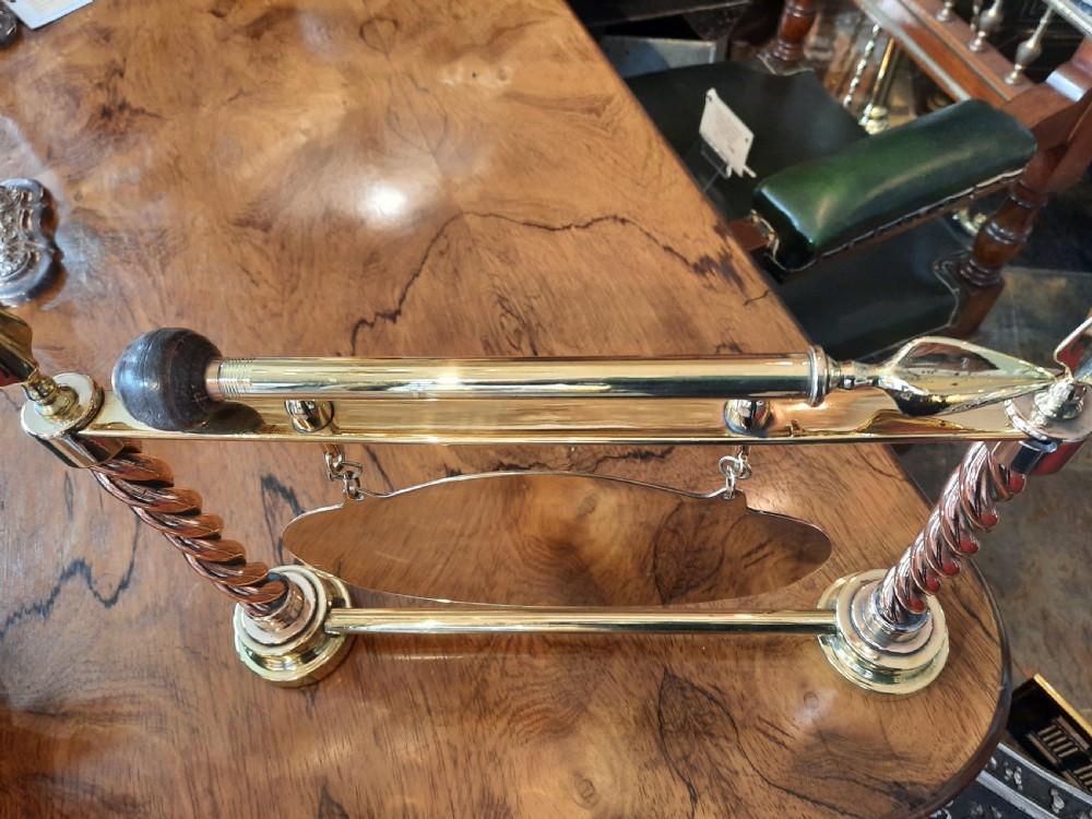 Arts and Crafts Copper and Brass Gong View IV