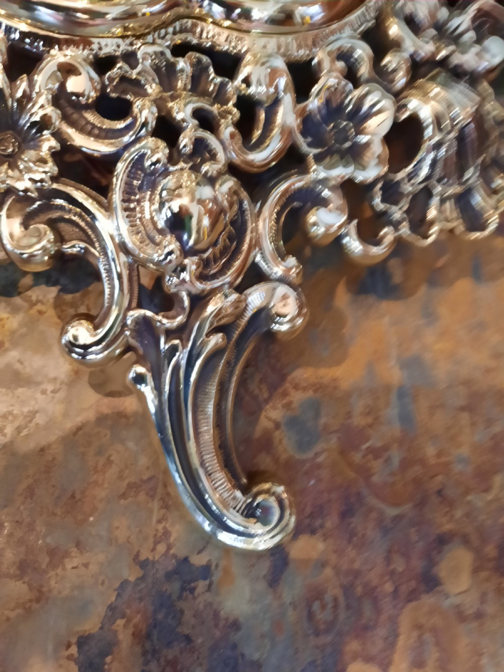 High Victorian Brass Adjustable Standard Lamp  View IV