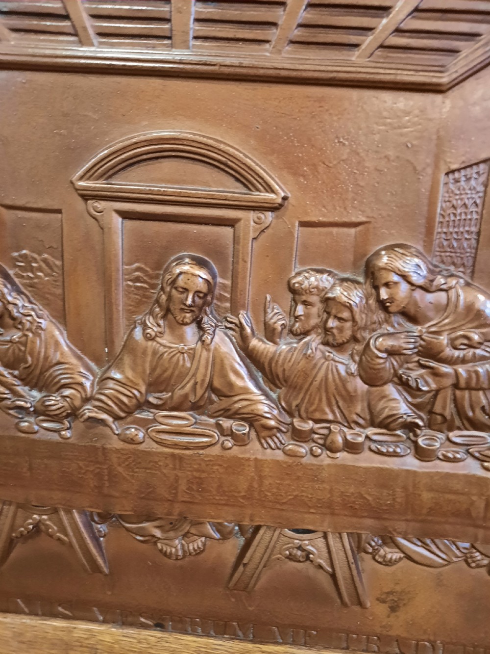 Coalbrookdale Cast Iron Relief of The Last Supper View IV
