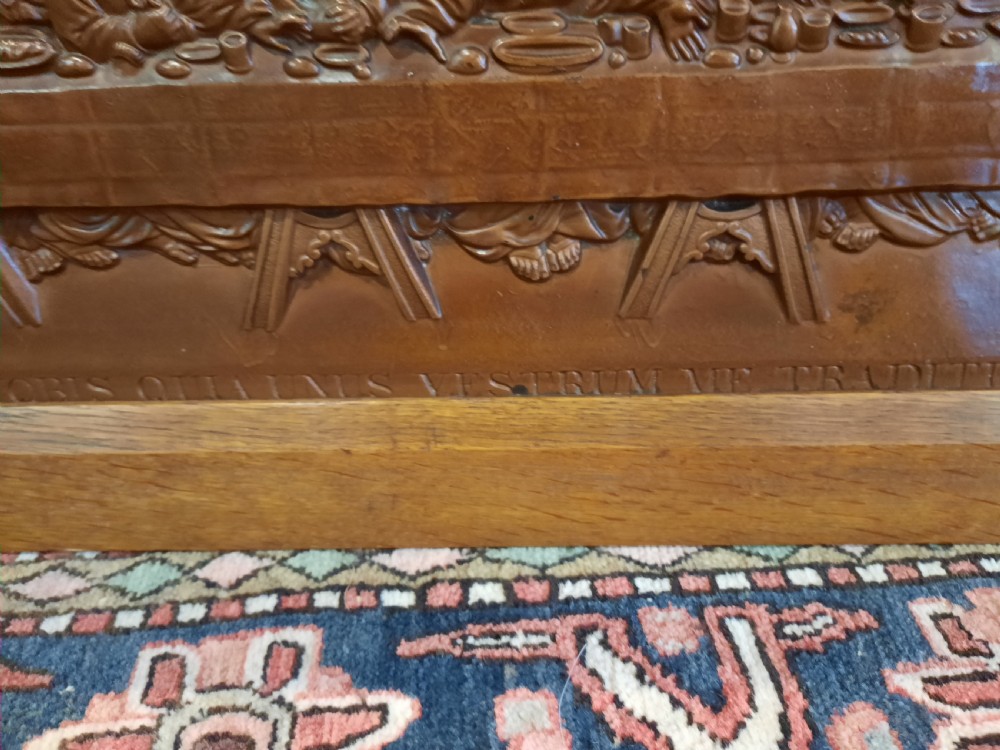 Coalbrookdale Cast Iron Relief of The Last Supper View VI