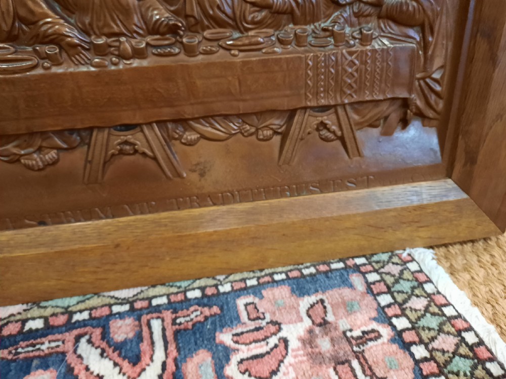 Coalbrookdale Cast Iron Relief of The Last Supper View VII