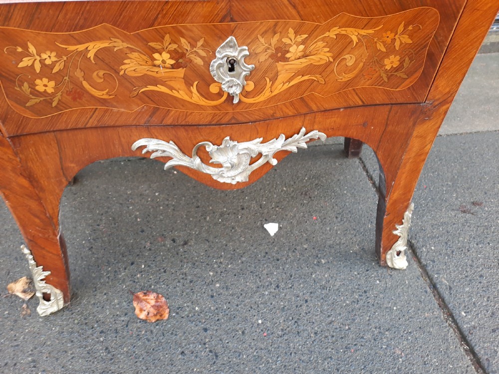 French marquetry inlaid secretaire abattant View VII