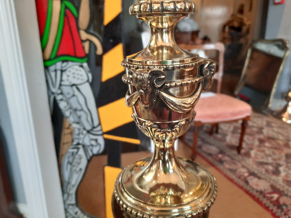 Early 20thC Brass Standard Lamp View III