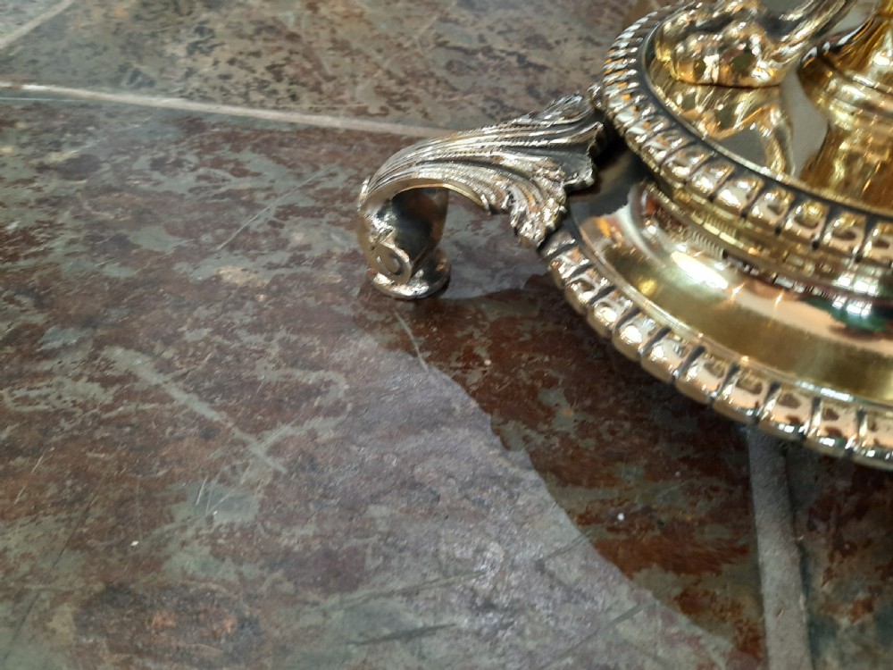 Early 20thC Brass Standard Lamp View VII