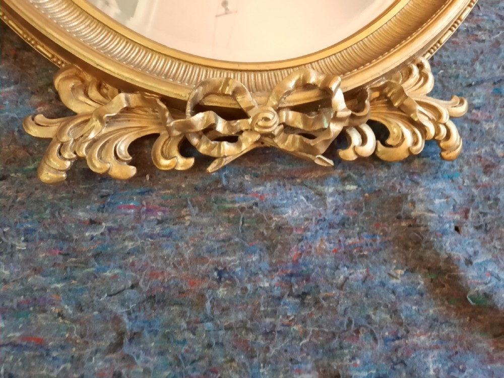 Late Victorian Adam Revival Gilt Mirror View II
