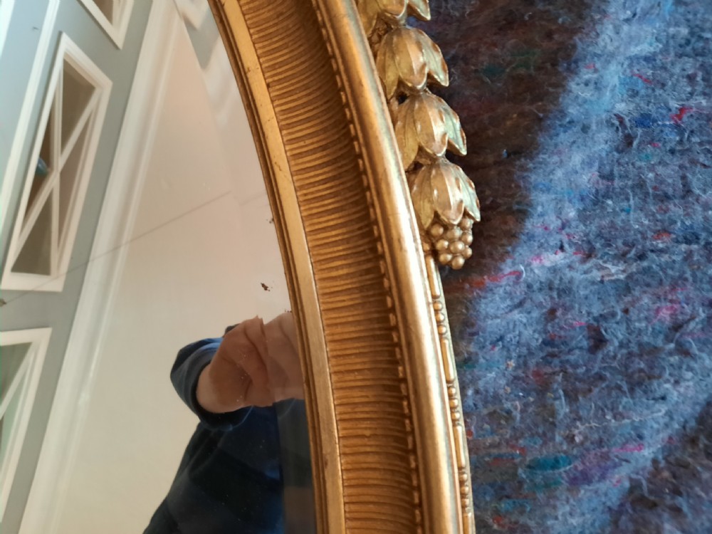Late Victorian Adam Revival Gilt Mirror View V